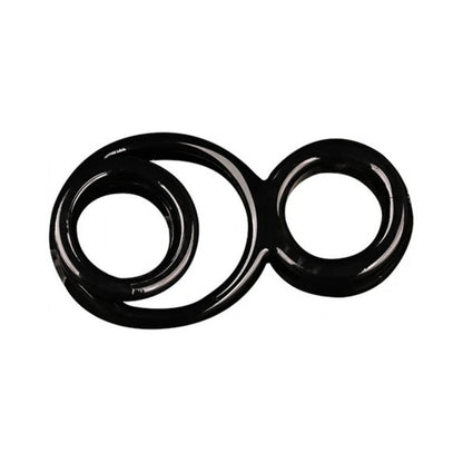 Triple Play Cock Ring, Base Boost, Ball Stretcher Black Default Title Icon Brands Toys - Fetish