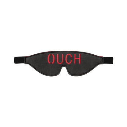 Ouch! Blindfold - OUCH - Black Default Title Shots America Toys - Fetish