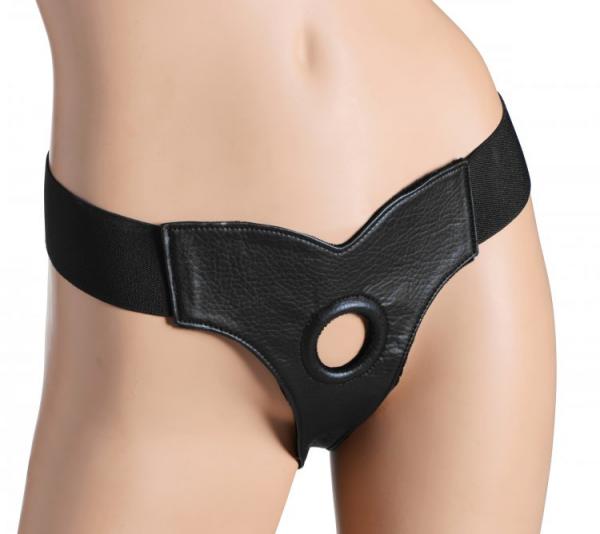 Bella Velvet Lined Elastic Strap On Harness Default Title Strap U Toys - Fetish