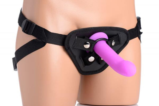 Double-G Deluxe Vibrating Strap On Kit Default Title Strap U Toys - Fetish