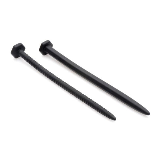 Hardware Nail & Screw Silicone Urethral Sounds Black Default Title Master Series Toys - Fetish