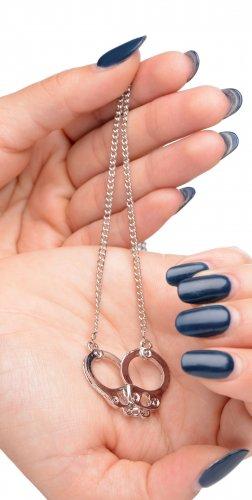 Cuff Her Handcuff Necklace Default Title Master Series Women - Costumes