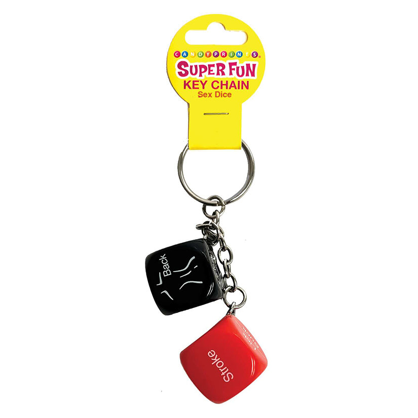 Super Fun Key Chain Sex Dice