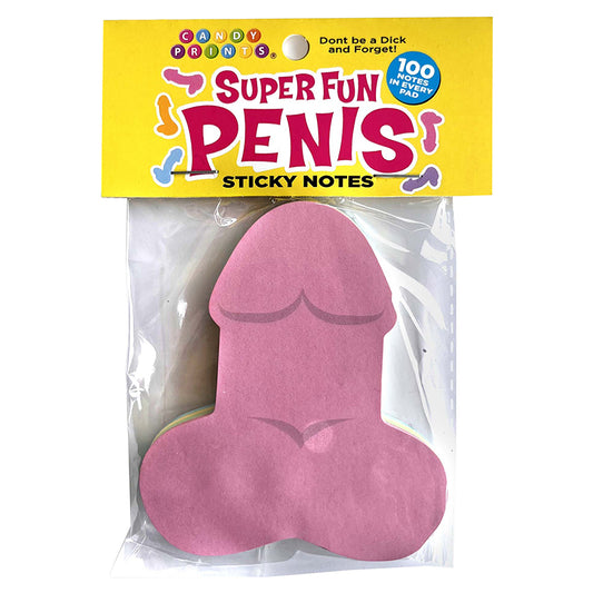 Super Fun Penis Sticky Notes