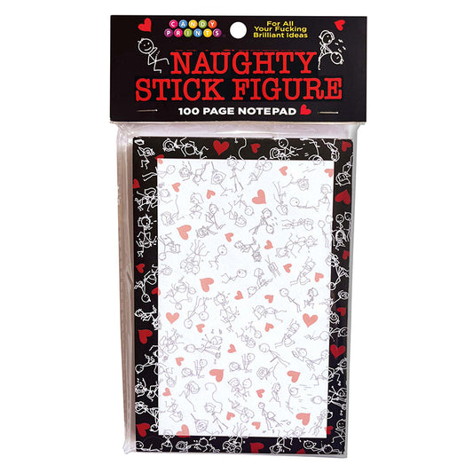 Naughty Stick Figure Notepad