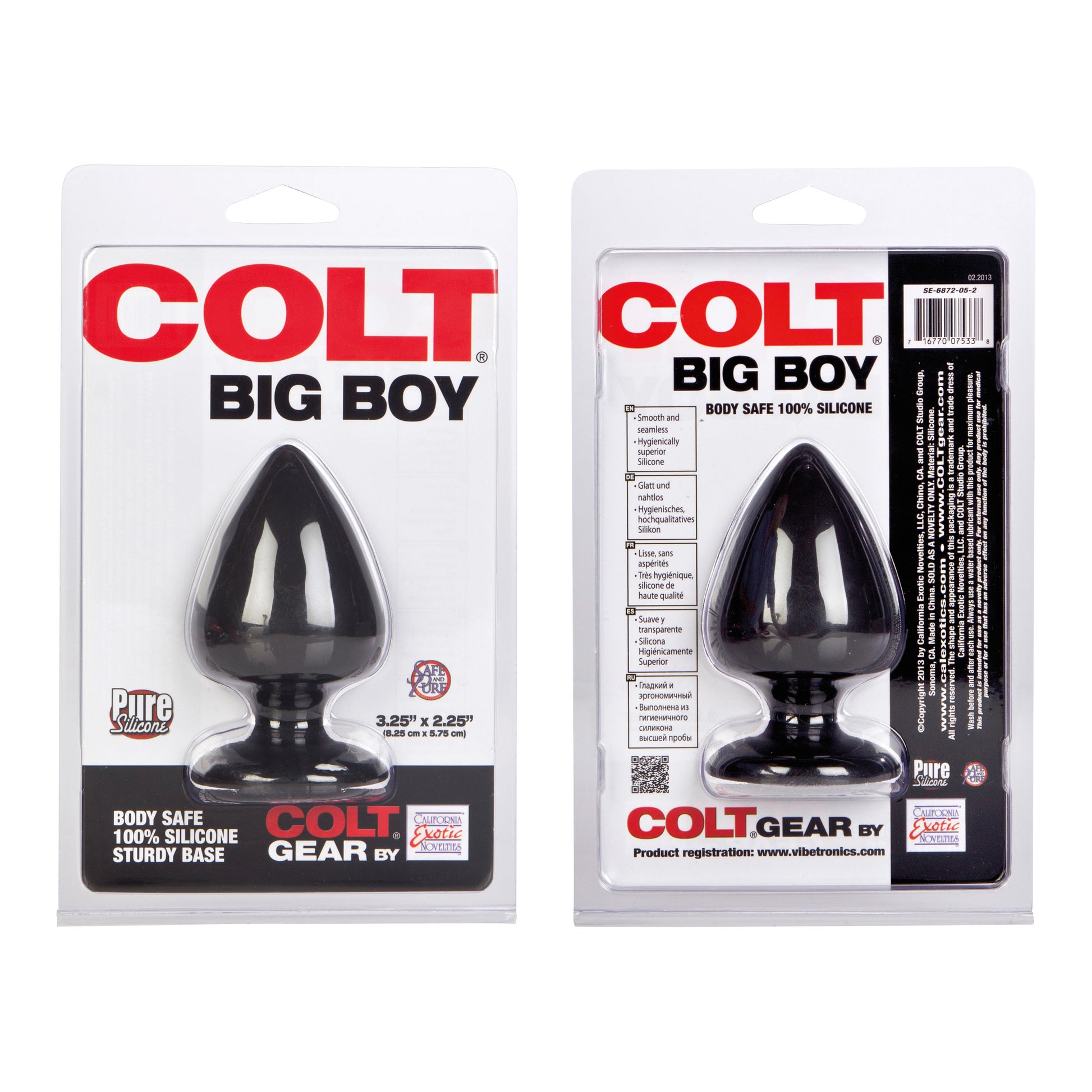 Colt Big Boy - Black Default Title CalExotics - California Exotic Novelties Toys - Anal Toys