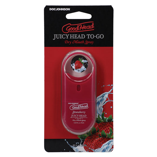 GoodHead Juicy Head Dry Mouth Spray To Go-Strawberry 0.30oz