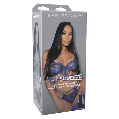 Main Squeeze Karlee Grey Stroker Pussy-Vanilla Doc Johnson Toys - Masturbators