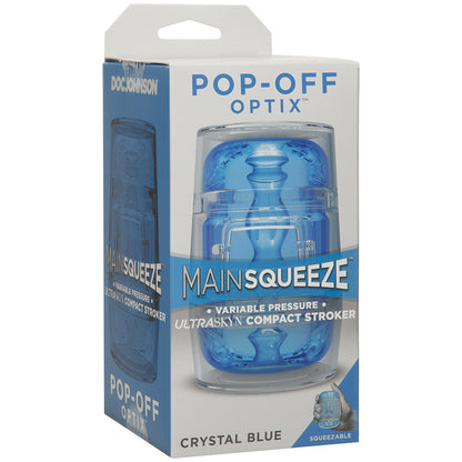 Main Squeeze Pop-Off Optix-Blue Doc Johnson Toys - Masturbators