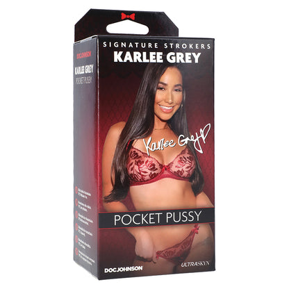 Signature Strokers Karlee Grey Pocket Pussy-Vanilla Doc Johnson Toys - Masturbators