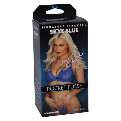 Signature Strokers Skye Blue-Vanilla Doc Johnson Toys - Masturbators