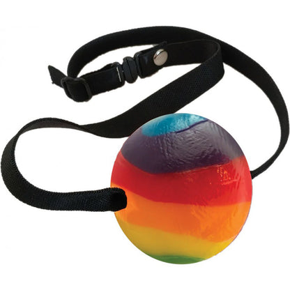 Rainbow Candy Ball Gag Default Title Hott Products Toys - Fetish