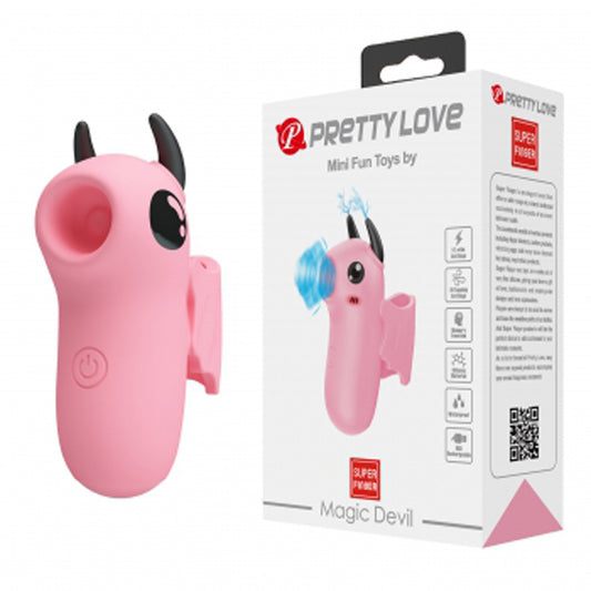 Magic Devil Finger Vibrator - Pink Default Title Pretty Love Toys - Fetish