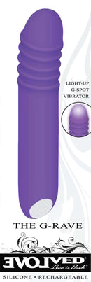 Evolved The G-rave Light-up Vibrator Purple Evolved Novelties Toys - Vibrators