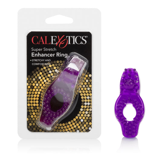 Super Stretch Style D - Purple Default Title CalExotics - California Exotic Novelties Toys - Cockrings