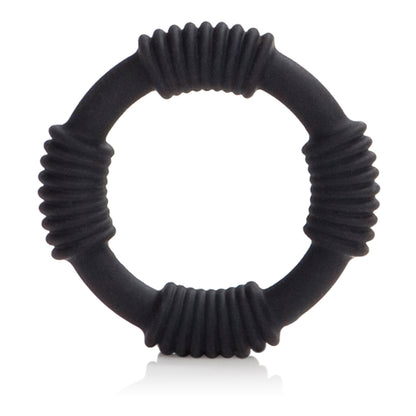 Hercules Silicone Ring - Black Default Title CalExotics - California Exotic Novelties Toys - Cockrings