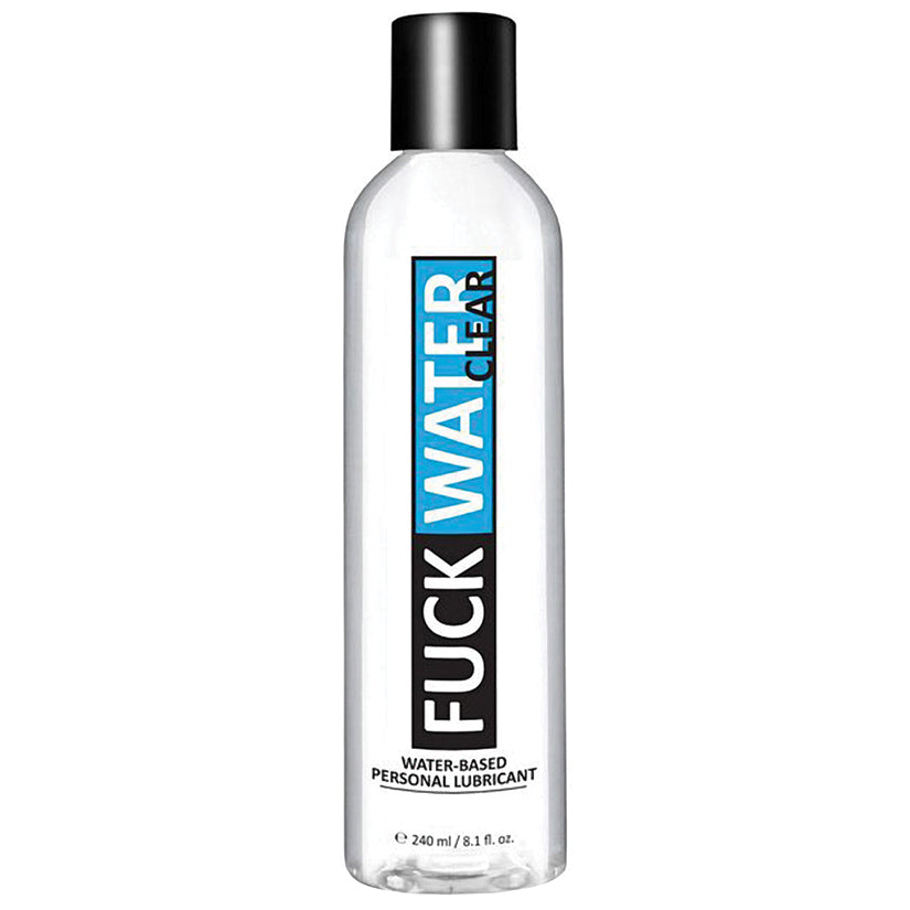 Fuck Water Clear H2O Lube 8oz Default Title FLE HOLDING INC. Sexual Wellness - Lubricants