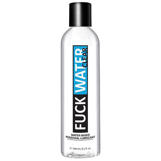 Fuck Water Clear H2O Lube 8oz Default Title FLE HOLDING INC. Sexual Wellness - Lubricants
