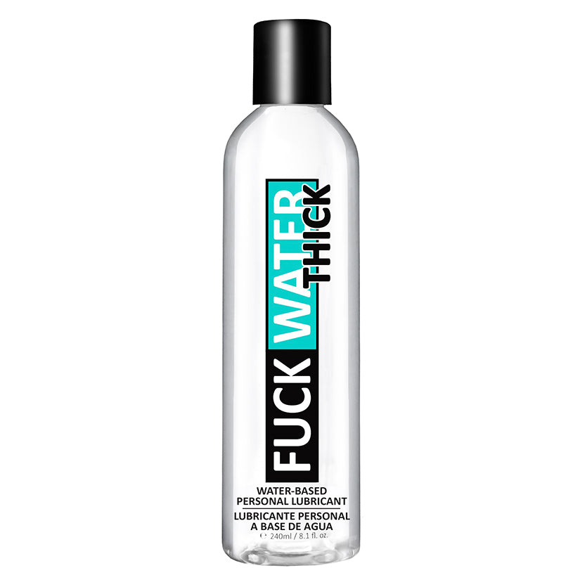 Fuck Water Thick Clear Water Based Lubricant 8oz Default Title FLE HOLDING INC. Sexual Wellness - Lubricants
