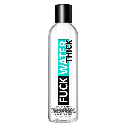 Fuck Water Thick Clear Water Based Lubricant 8oz Default Title FLE HOLDING INC. Sexual Wellness - Lubricants