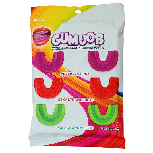 Gum Job Gummy Teeth Covers Assorted 6pk