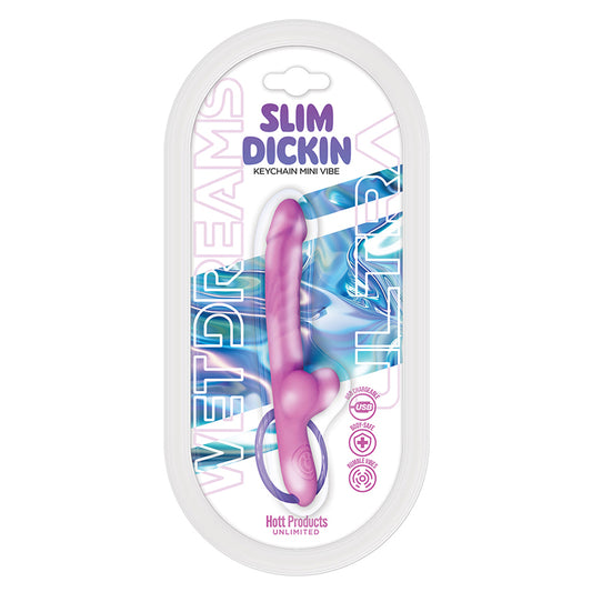 Wet Dreams Slim Dickin Slender Play Vibe With Balls
