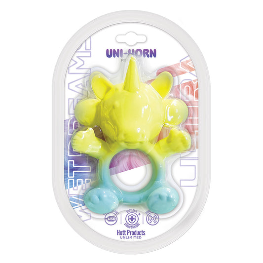 Wet Dreams Uni Horn Unicorn Cock Ring Default Title Hott Products Toys - Cockrings