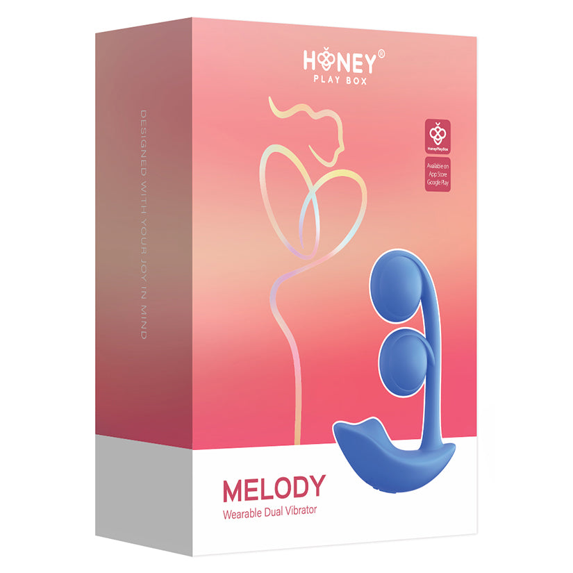 Honey Play Box Melody Pressure Sensing Twin Balls-Blue