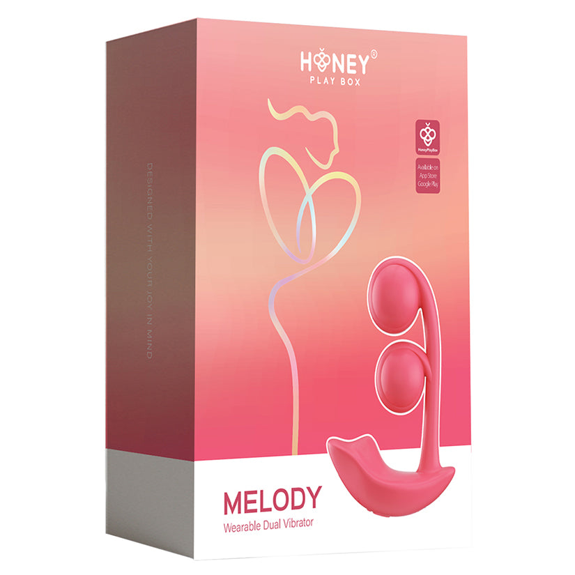 Honey Play Box Melody Pressure Sensing Twin Balls-Red