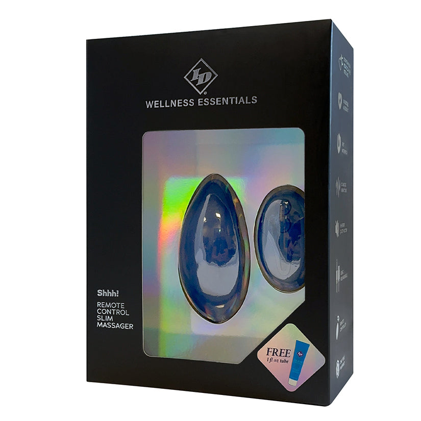 ID Wellness Essentials SHHH! Remote Control Slim Massager