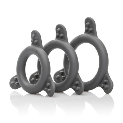 Pro Series Silicone Ring Set Default Title CalExotics - California Exotic Novelties Toys - Cockrings