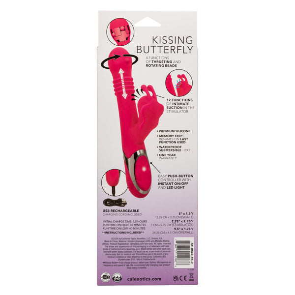 Enchanted Kissing Butterfly Default Title CalExotics - California Exotic Novelties Toys - Vibrators