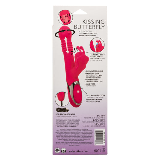 Enchanted Kissing Butterfly Default Title CalExotics - California Exotic Novelties Toys - Vibrators