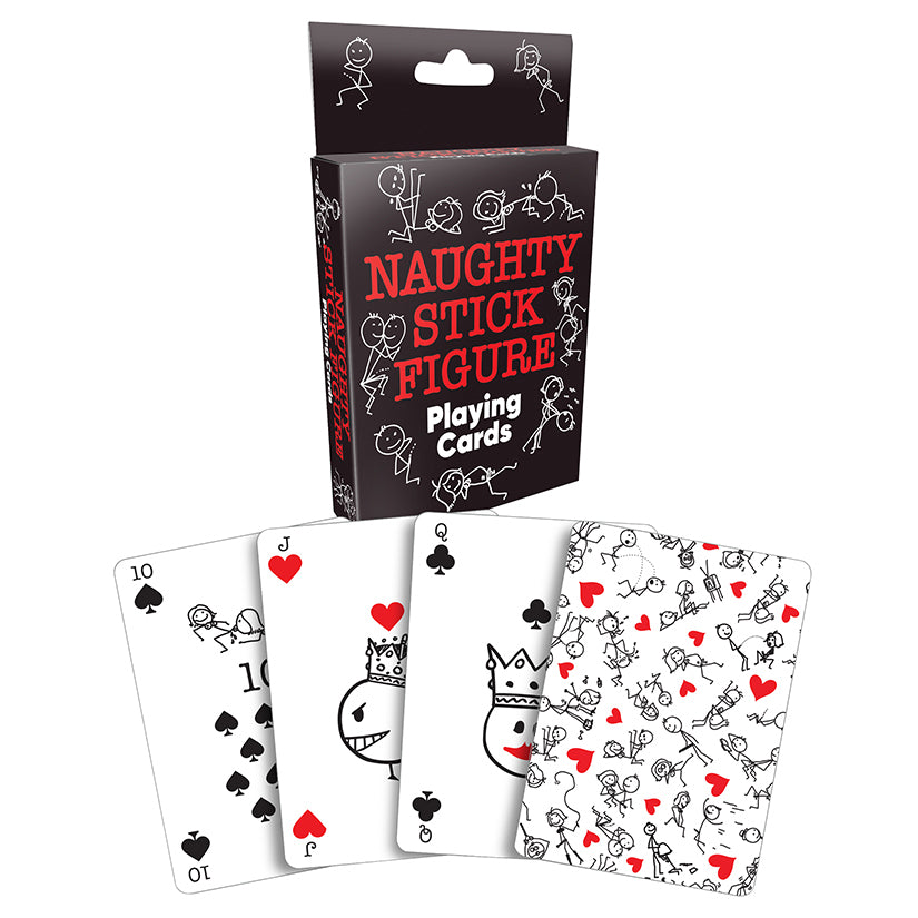 Naughty Stick Figure Playing Cards
