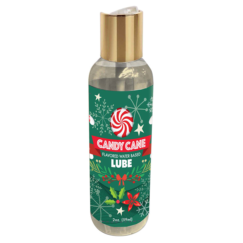 Holiday Lube Candy Cane 2 oz. Default Title Little Genie Sexual Wellness - Lubricants