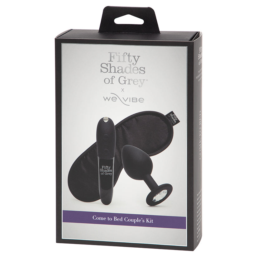 Fifty Shades of Grey X We-Vibe Come To Bed Couples Kit-Black