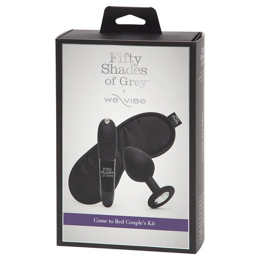 Fifty Shades of Grey X We-Vibe Come To Bed Couples Kit-Black