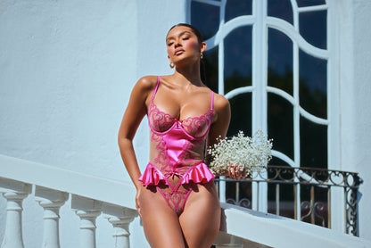 Queen Of Hearts Teddy Roma Confidential Costume Women - Lingerie - Teddy
