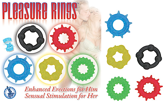 Pleasure Rings Default Title Nasstoys Toys - Cockrings