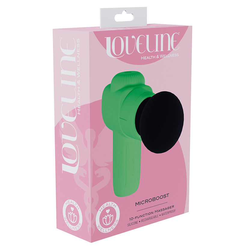 Loveline MicroBoost Massager-Green Default Title Shots America Toys - Vibrators
