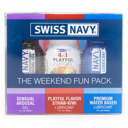 Swiss Navy Weekend Fun Pack Default Title M.D. SCIENCE LAB, LLC Sexual Wellness - Lubricants