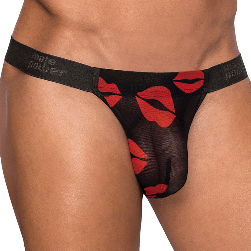Male Power Kiss Me Micro Thong-Black L/XL-Boxed Default Title MAGIC MOMENTS INTERNATIONAL Men