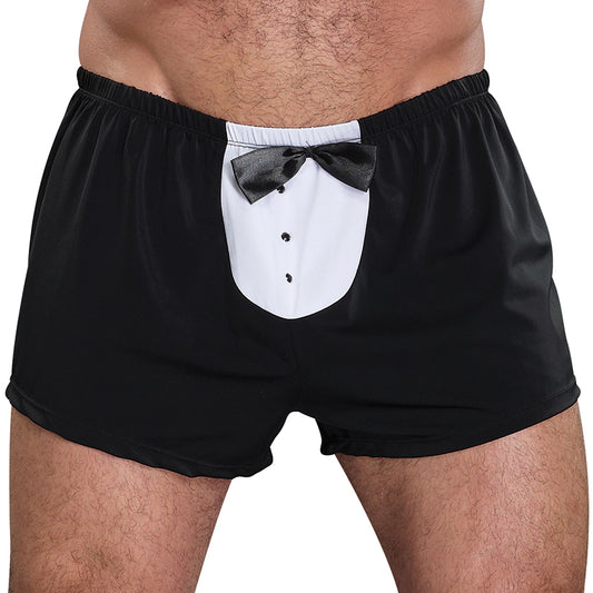 Male Power Novelty Tuxedo Boxer-Black One Size-Boxed Default Title MAGIC MOMENTS INTERNATIONAL Men