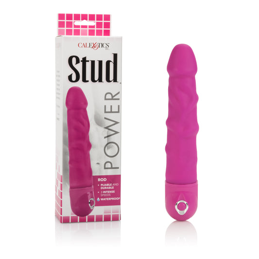 Waterproof Power Stud Rod Dong - Pink Default Title CalExotics - California Exotic Novelties Toys - Vibrators