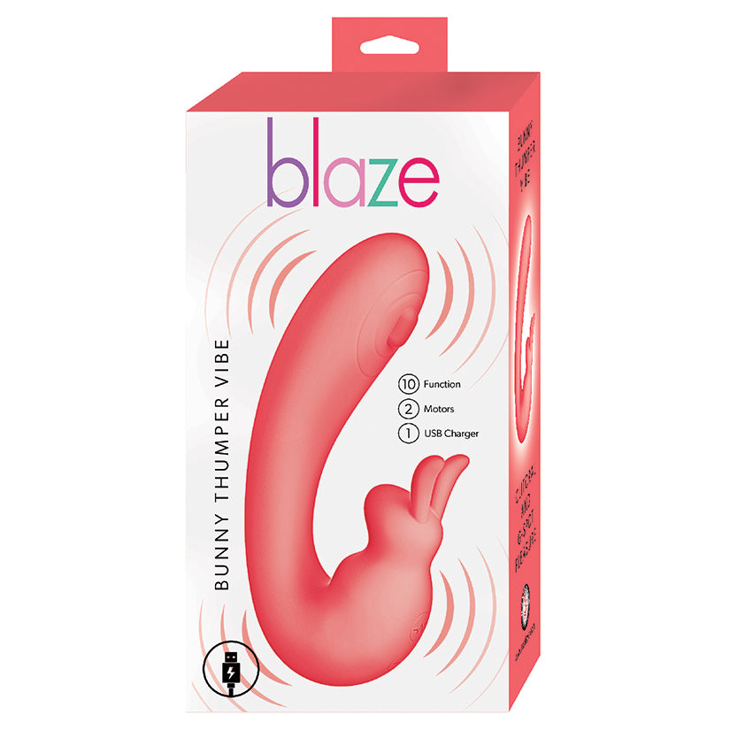Blaze Bunny Thumper-Coral