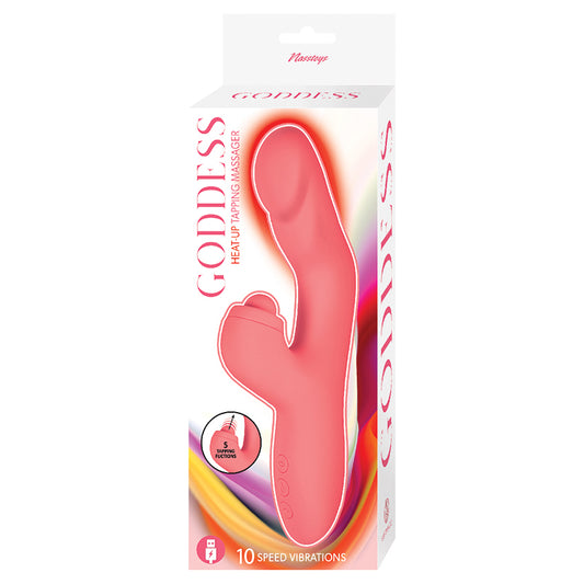 Goddess Heat Up Tapping Massager-Coral