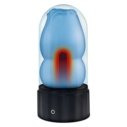 Delite Heated Rose Masturbator-Blue Nasstoys Toys - Masturbators