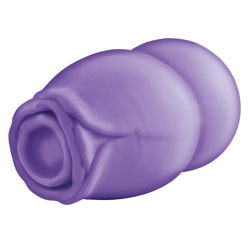 Delite Heated Rose Masturbator-Purple