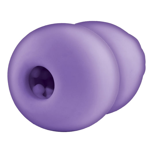 Delite Heated Rose Masturbator-Purple