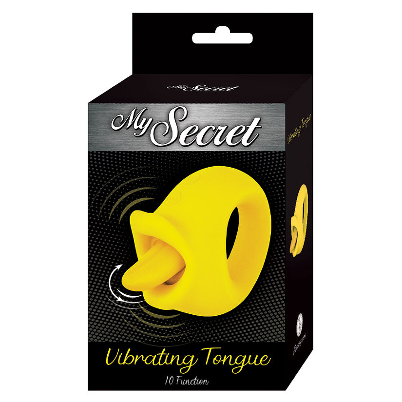 My Secret Vibrating Tongue-Yellow
